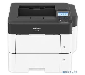 Ricoh P 800 Лазерный принтер, A4, 2Гб, 55стр/мин, дуплекс, PS3, GigaLAN, старт.картр.10000стр.(418470)