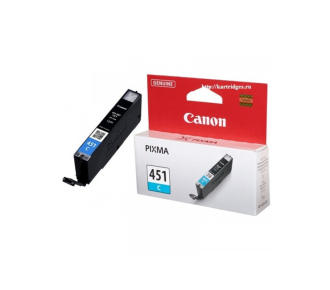 К-ж CANON CLI-451 С стандартный синий для PIXMA iP7240/MG63