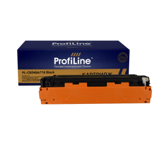 Картридж CF210A/CB540A/716/731 (№131A №125A) Black 1600 копий ProfiLine