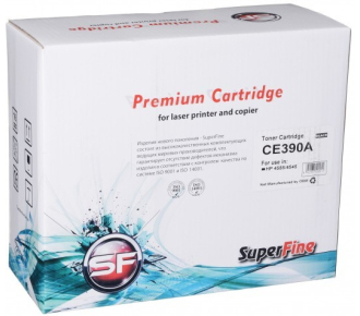 Картридж лазерный совместимый HP CE390A 10K SuperFine