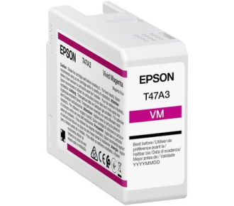 Картридж Epson SinglepackVividMagentaT47A3UltraChromePro10ink50ml