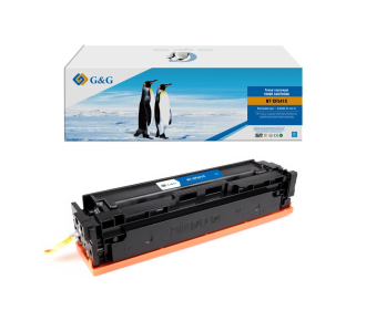 Cartridge G&G for HP CLJ M254/M280/M281, with chip (2500стр.), голубой