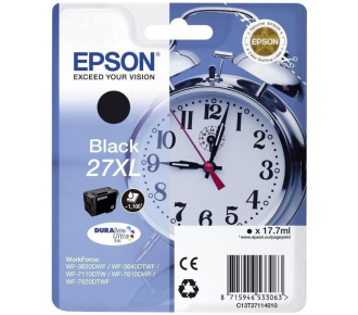 Картридж Epson Black 27XL DURABrite Ultra Ink for WF7110/7610/7620 new