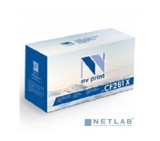 NV Print CF281X Картридж для HP LJ MFP M630z/n/M605dn/n/x 25000 к.