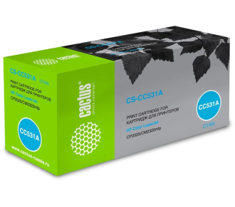 CACTUS CC531A Картридж (CS-CC531A) для Laser Jet CP2025/CM2320mfp, голубой (восстан)