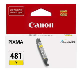 К-ж CANON CLI-481 Y для TS6140/TS8140/TS9140/TR8540 желтый