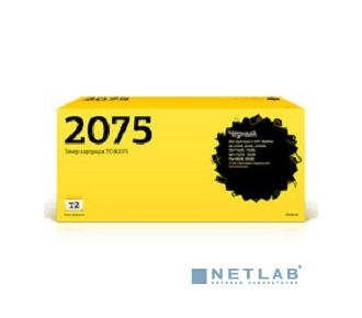 T2 TN-2075 Картридж (TC-B2075) для Brother HL-2030R/2040R/2070NR/DCP-7010R/7025R (2500 стр.)