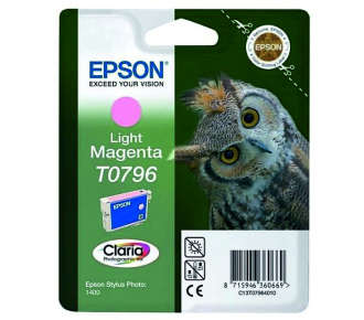 Картридж Epson Singlepack Light Magenta T0796 Claria Photographic Ink
