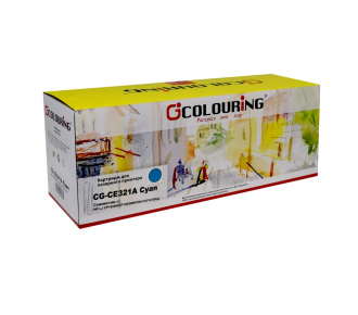 Картридж CE321A (№128A) Cyan 1300 копий Colouring