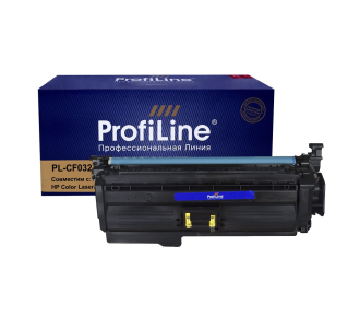Картридж CF032A (№646A) Yellow 12500 копий ProfiLine