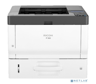 Ricoh P 502 Светодиодный принтер, A4, 2Гб, 43стр/мин, дуплекс, PS3, GigaLAN, старт.картр.17400стр.(418495)